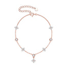 <tc>Klaver Moissaniet Armband in S925 Zilver</tc>