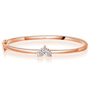 <tc>Elegante Moissanite damesarmband, 925 zilver </tc>