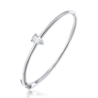 <tc>Pear Moissanite damesarmband, 925 sterling zilver</tc>