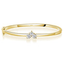 <tc>Elegante Moissanite damesarmband, 925 zilver </tc>