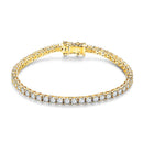 <tc>Moissanite Tennisarmband in 925 zilver </tc>