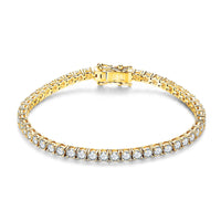 <tc>Moissanite Tennisarmband in 925 zilver </tc>